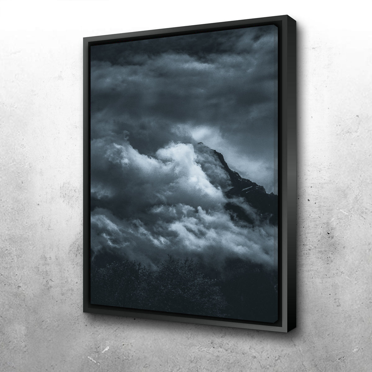 Stunning Moody Mountains Wall Art by Mike Cotton