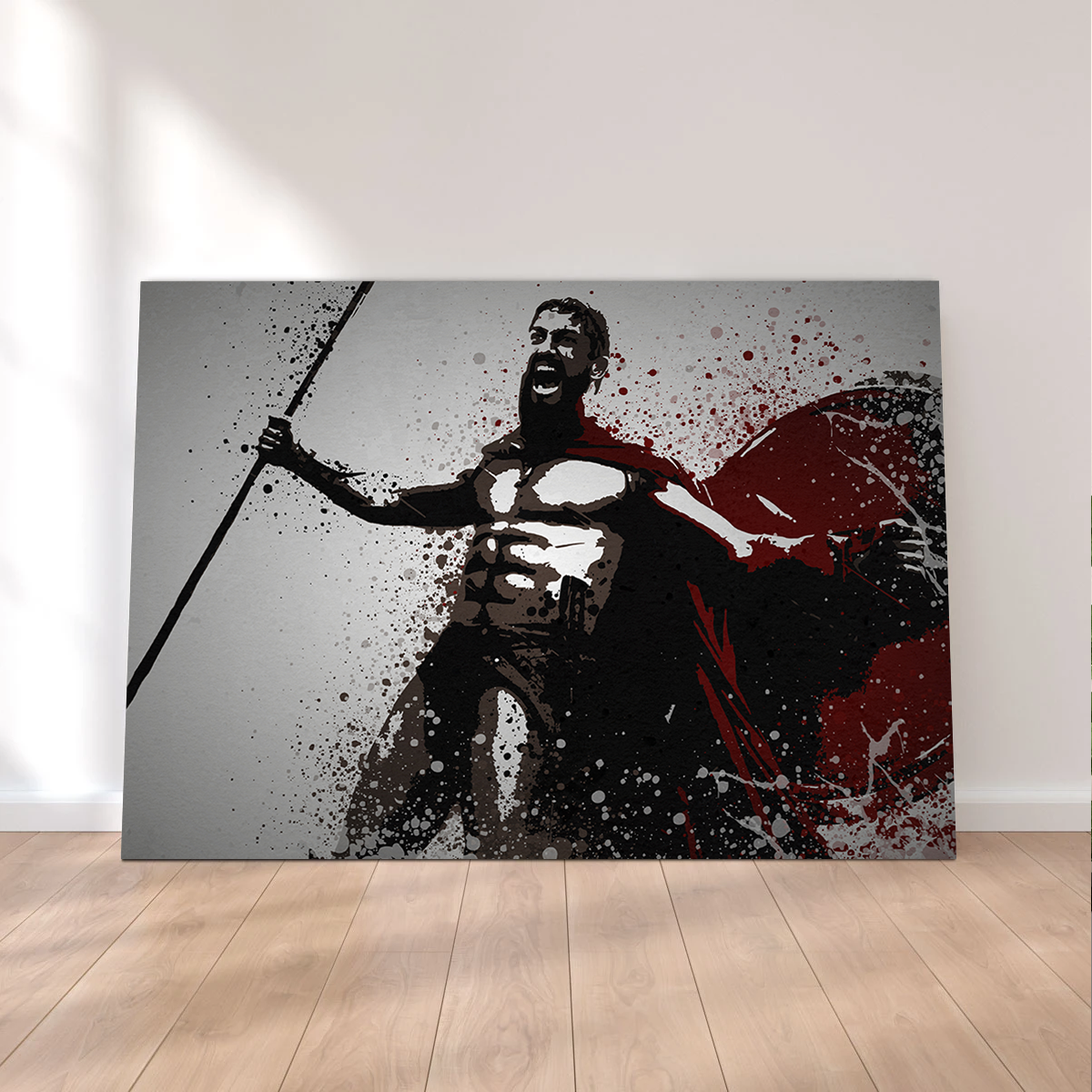 This is Sparta Stunning Wall Art by TM Creative Design