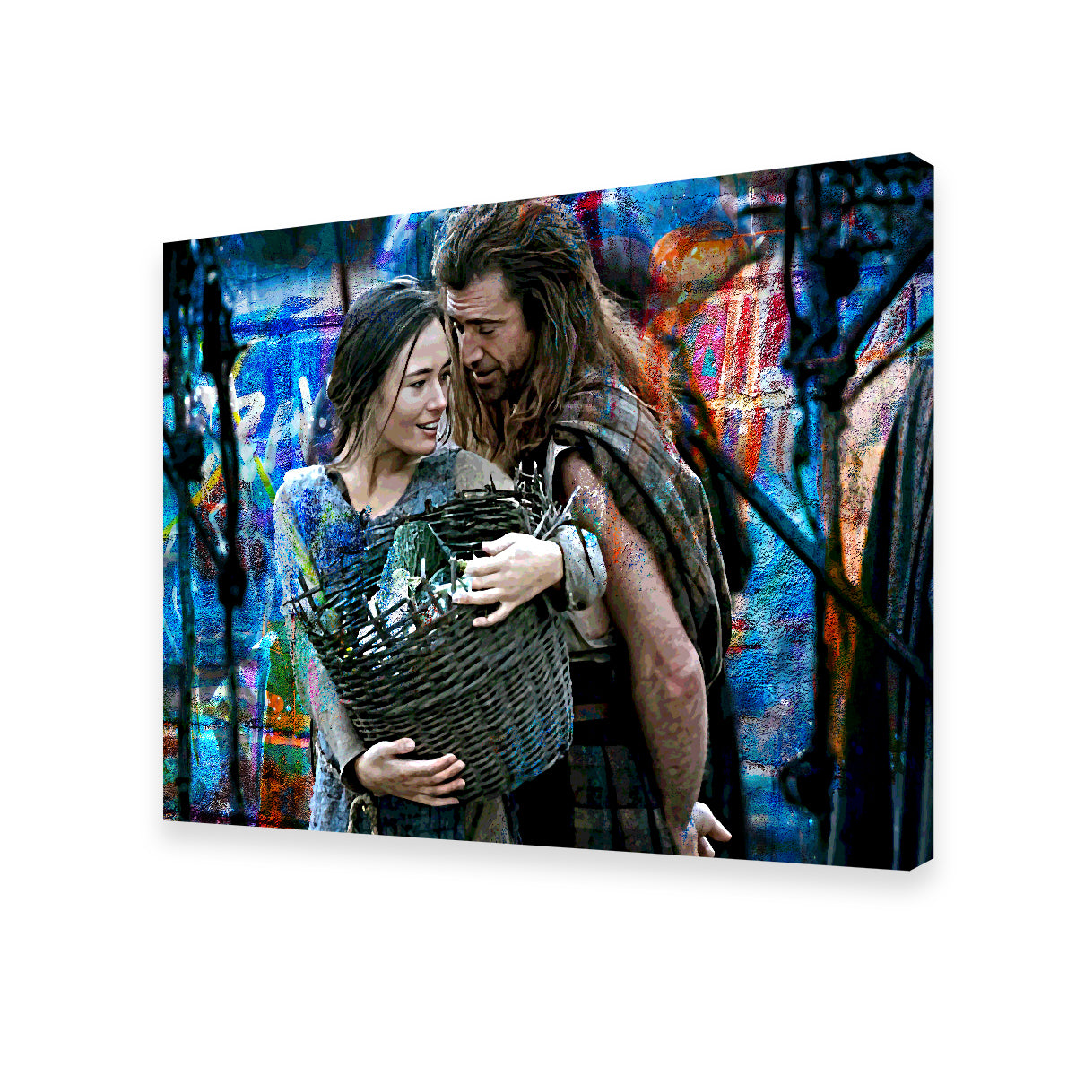 Exquisite Murron and Wallace Kiln - Dried Pine Wood Canvas Prints