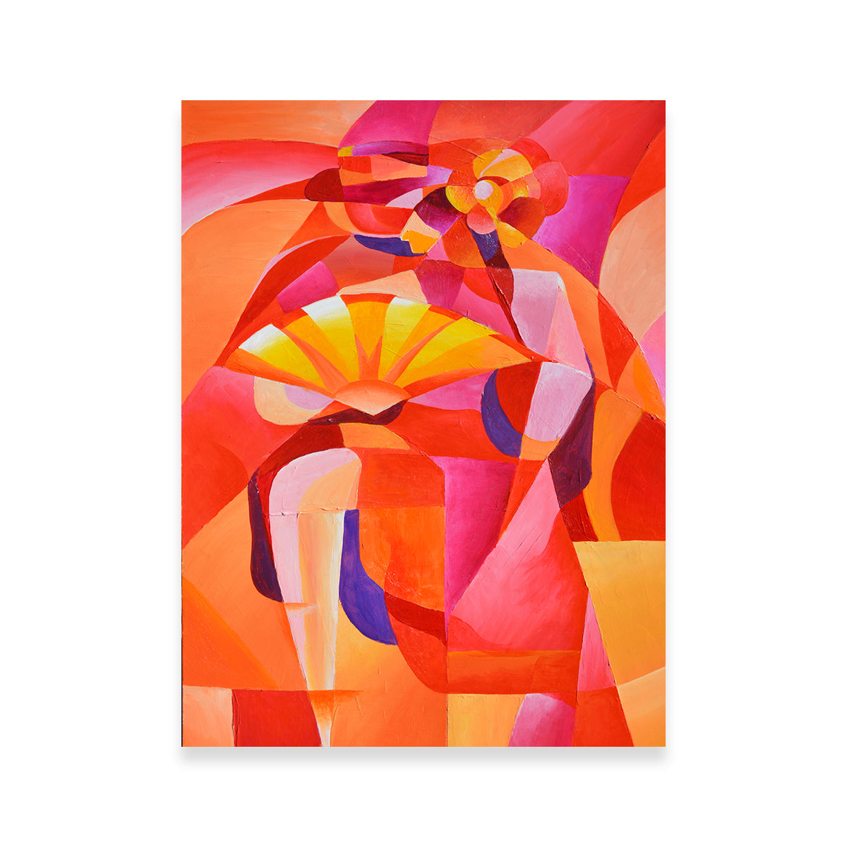 Stunning Cubism Dancer Wall Art for Modern Decor