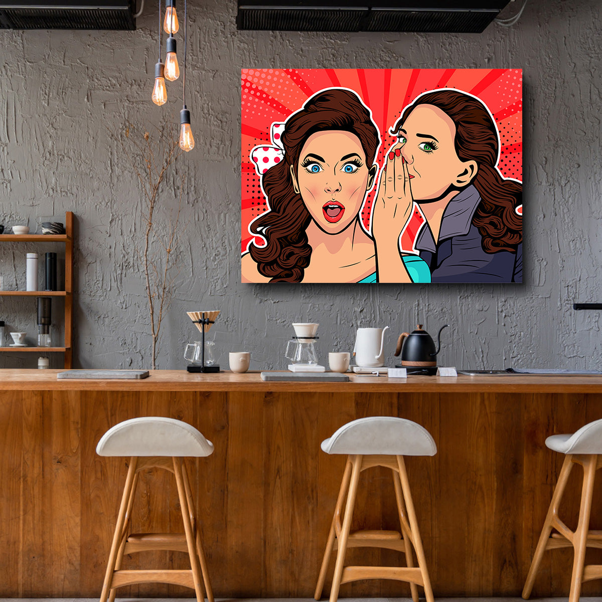 Stunning Whispering Gossip Wall Art for Your Home Decor