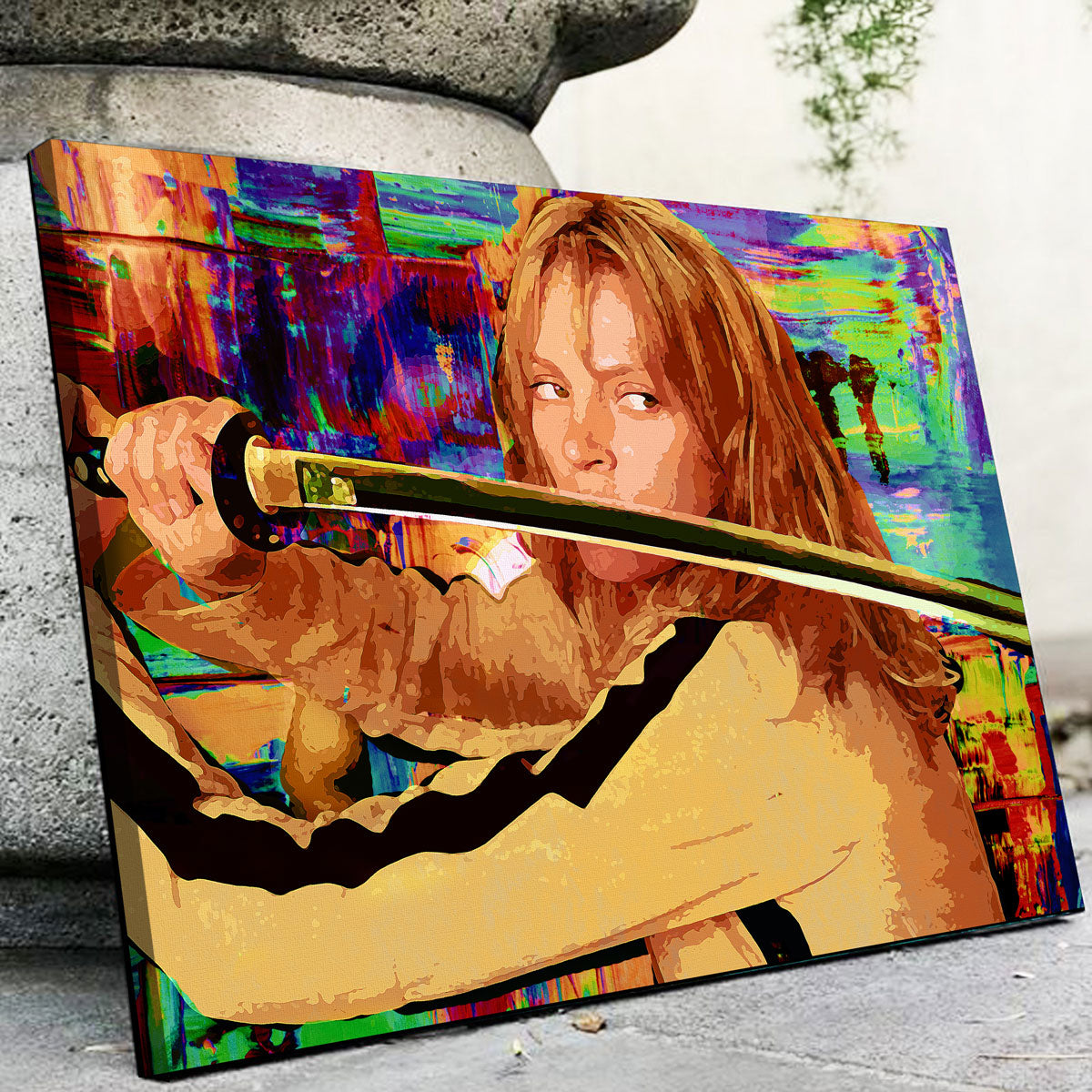 Kill Bill Inspired Wall Art - Stunning Museum-Quality Canvas