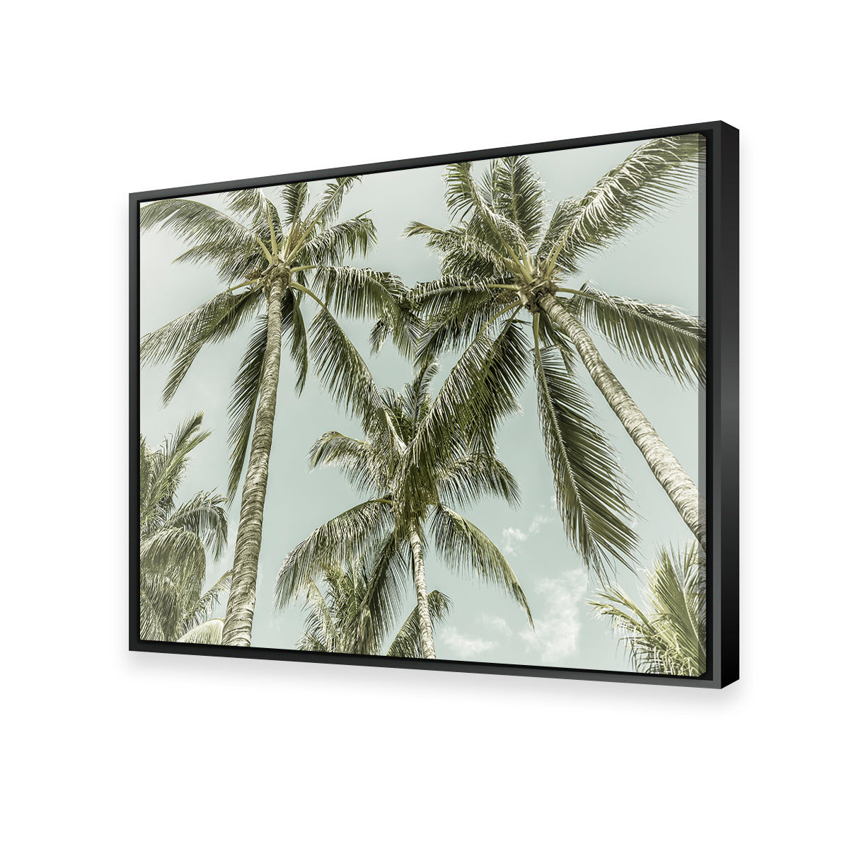 Exquisite Vintage Palm Trees Wall Art by Melanie Viola