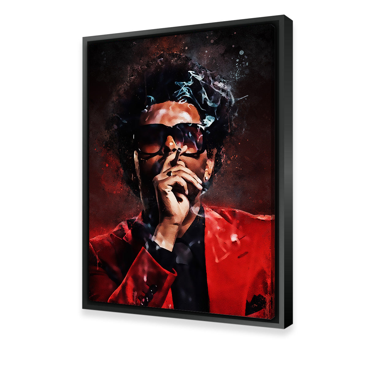 Exclusive The Weeknd Painting - Museum-Quality Artwork