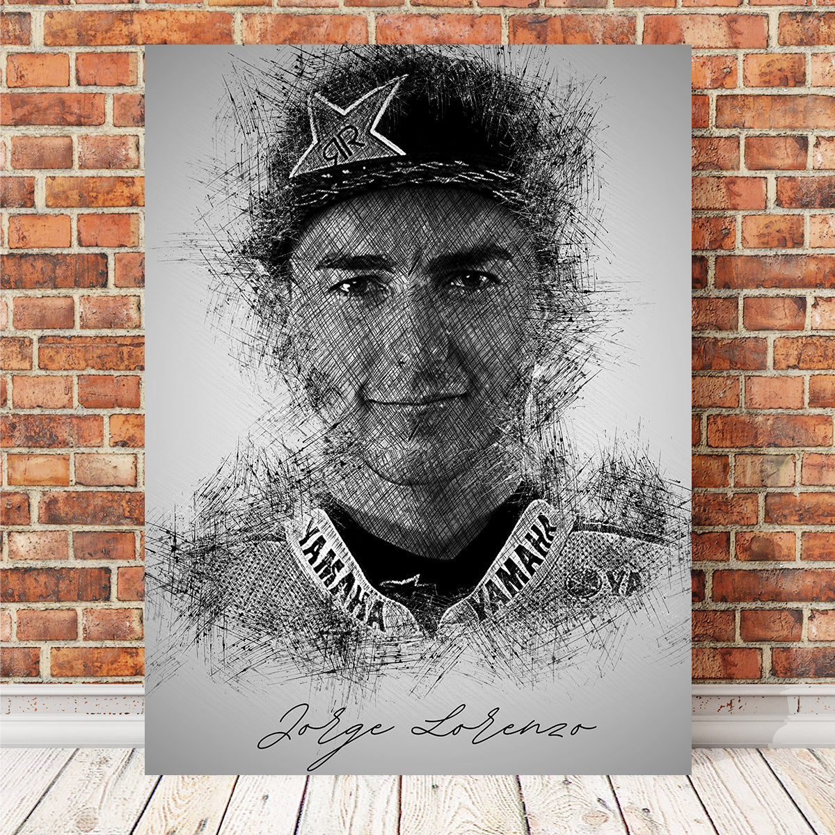 Stunning Jorge Lorenzo Wall Art by Albi Art