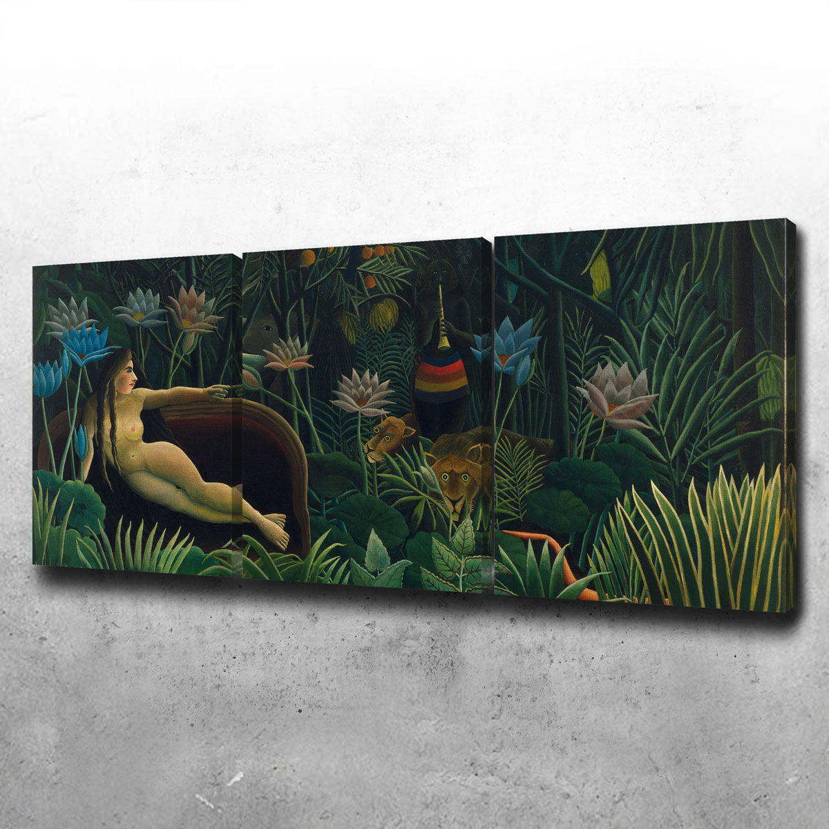 Exquisite Le Rêve Wall Art by Henri Rousseau