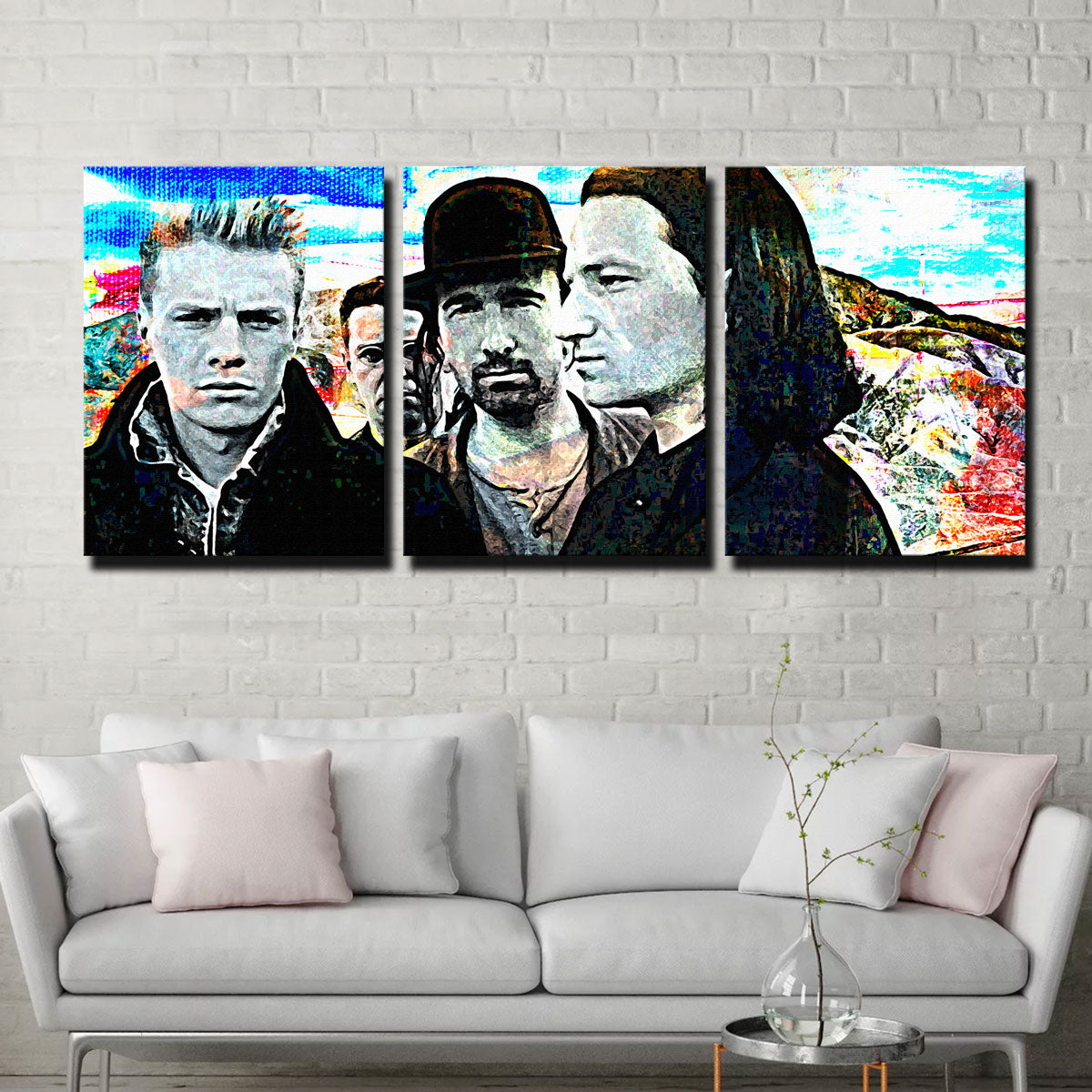 Stunning U2 Wall Art for Home Decor