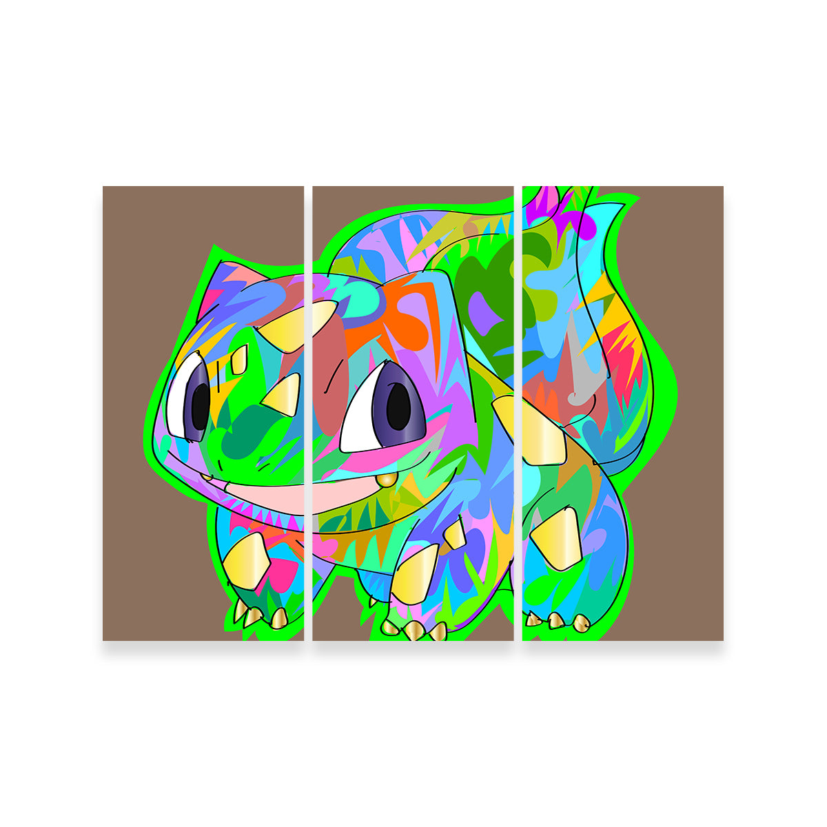 Bulbasaur Themed High - Quality Wall Art