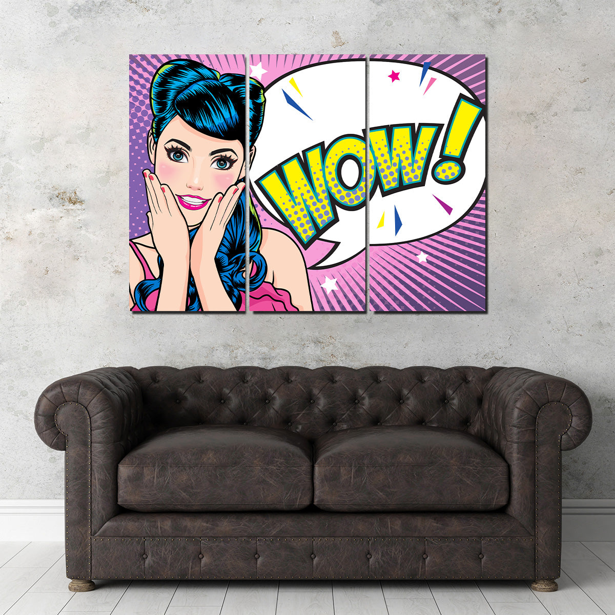Stunning Wow Wall Art - Ideal for Home Decor