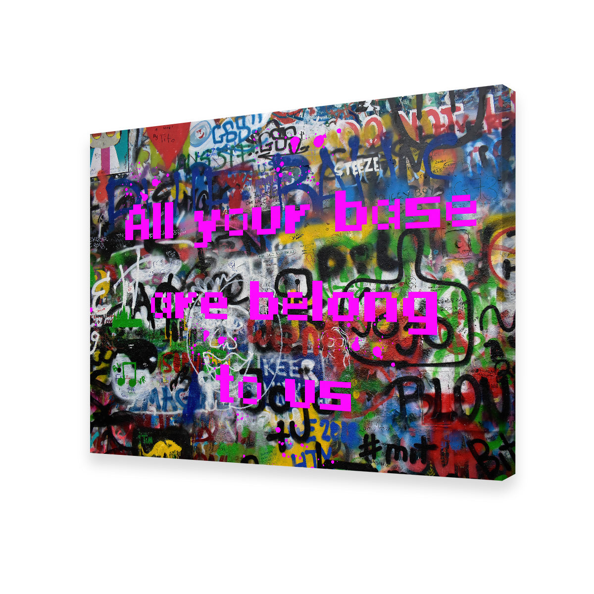 Trending Video Game Meme Wall Art by Stephen Chambers