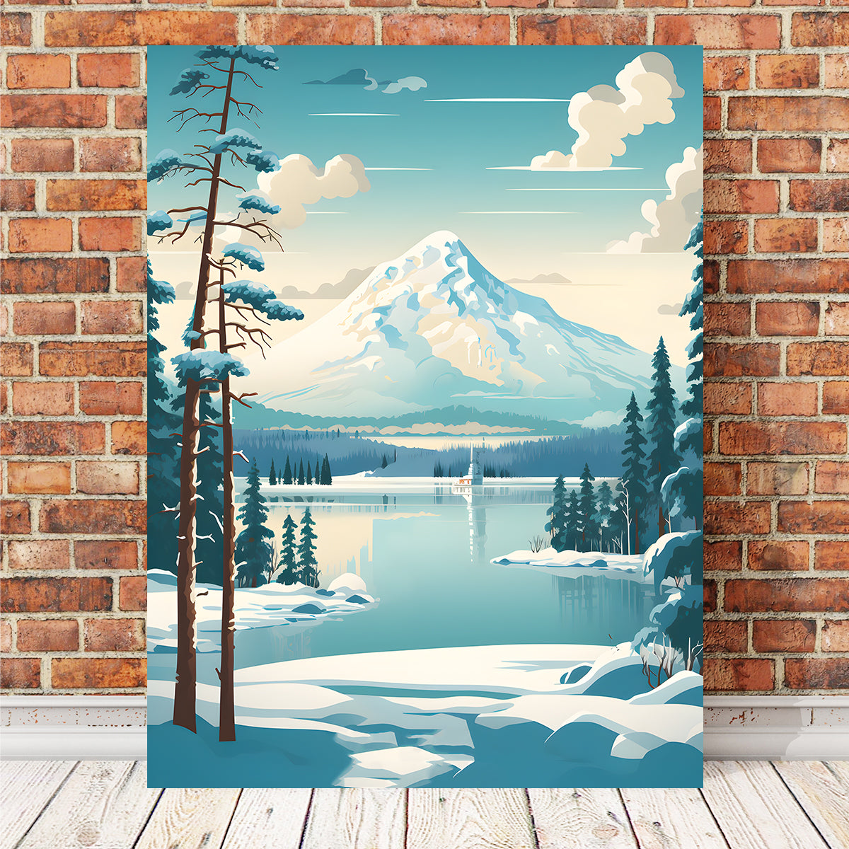 Finland - Lapland Stunning Wall Art by Valth Graphics