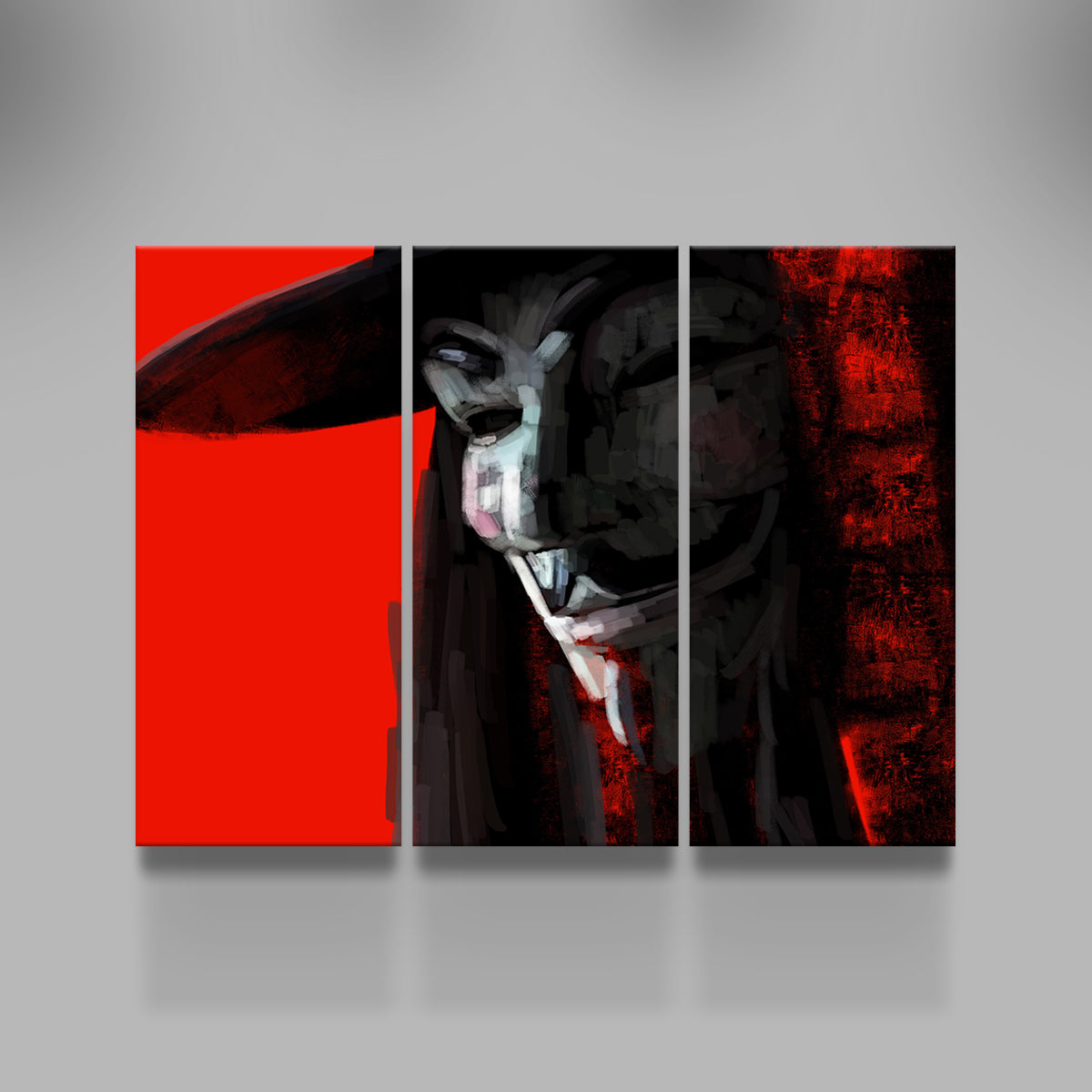 Stunning V In Abstract Wall Art by Andy Brackpool