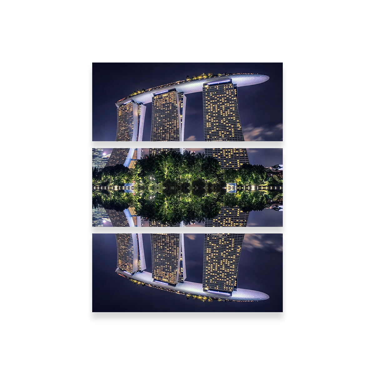 Exquisite Marina Bay Sands Wall Art by Manjik Pictures
