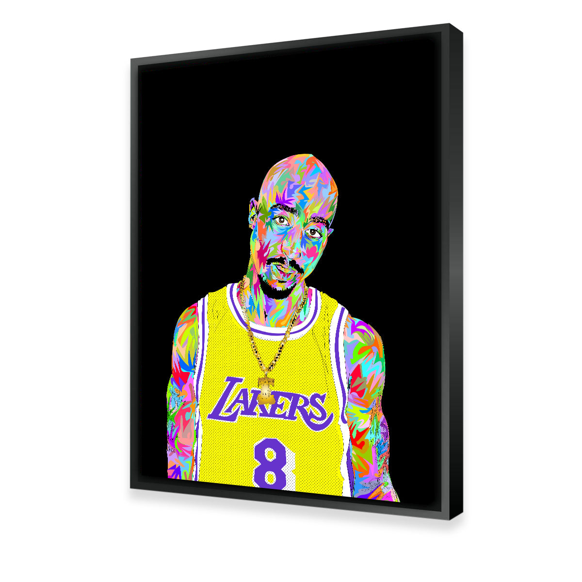 Tupac Kobe Wall Art - Stunning Museum-Quality Canvas Prints