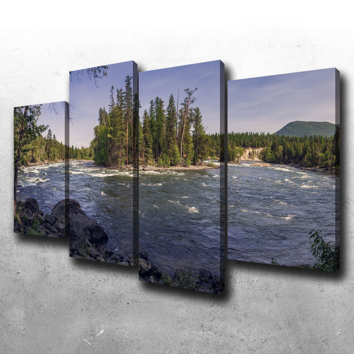 Stunning Kimberley Riverside Campground Wall Art by Mike Cotton