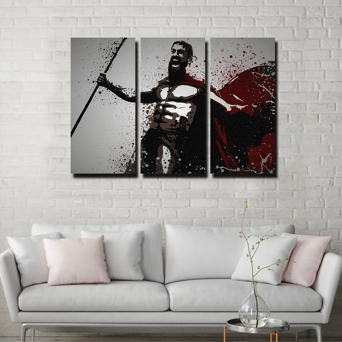This is Sparta Stunning Wall Art by TM Creative Design