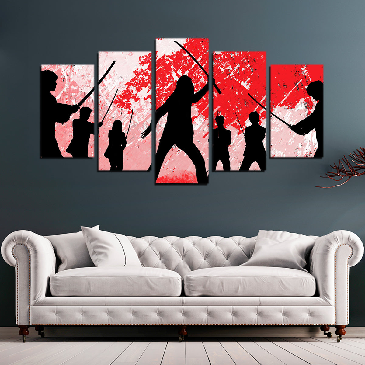 Stunning Bride vs Crazy 88 Wall Art by Andy Brackpool