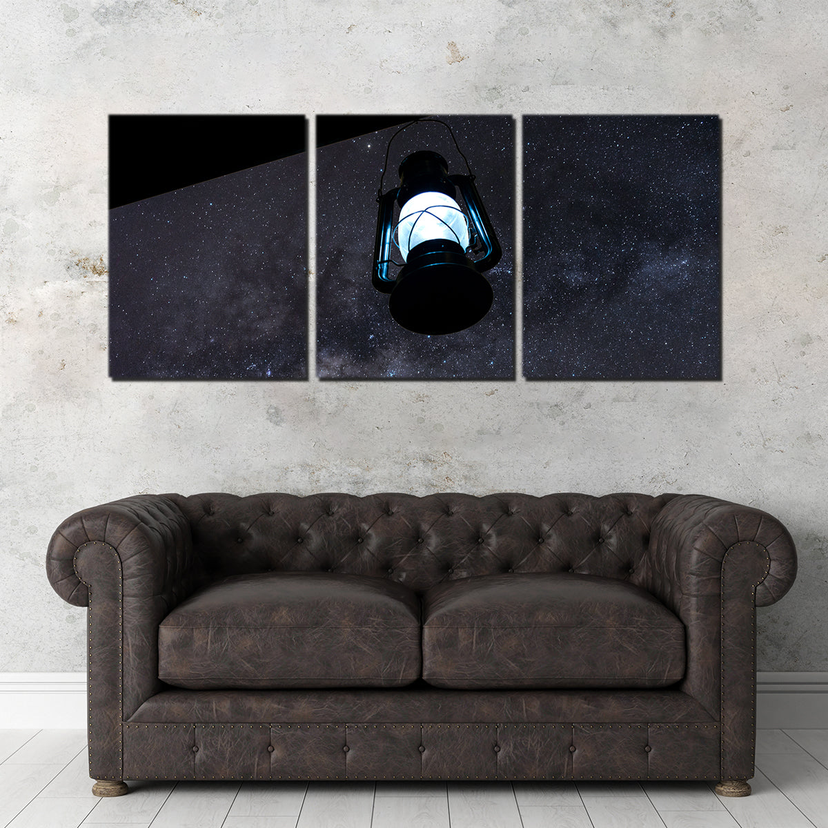 Exquisite Lamp and Sky Wall Art by Sofia Leite Fonseca