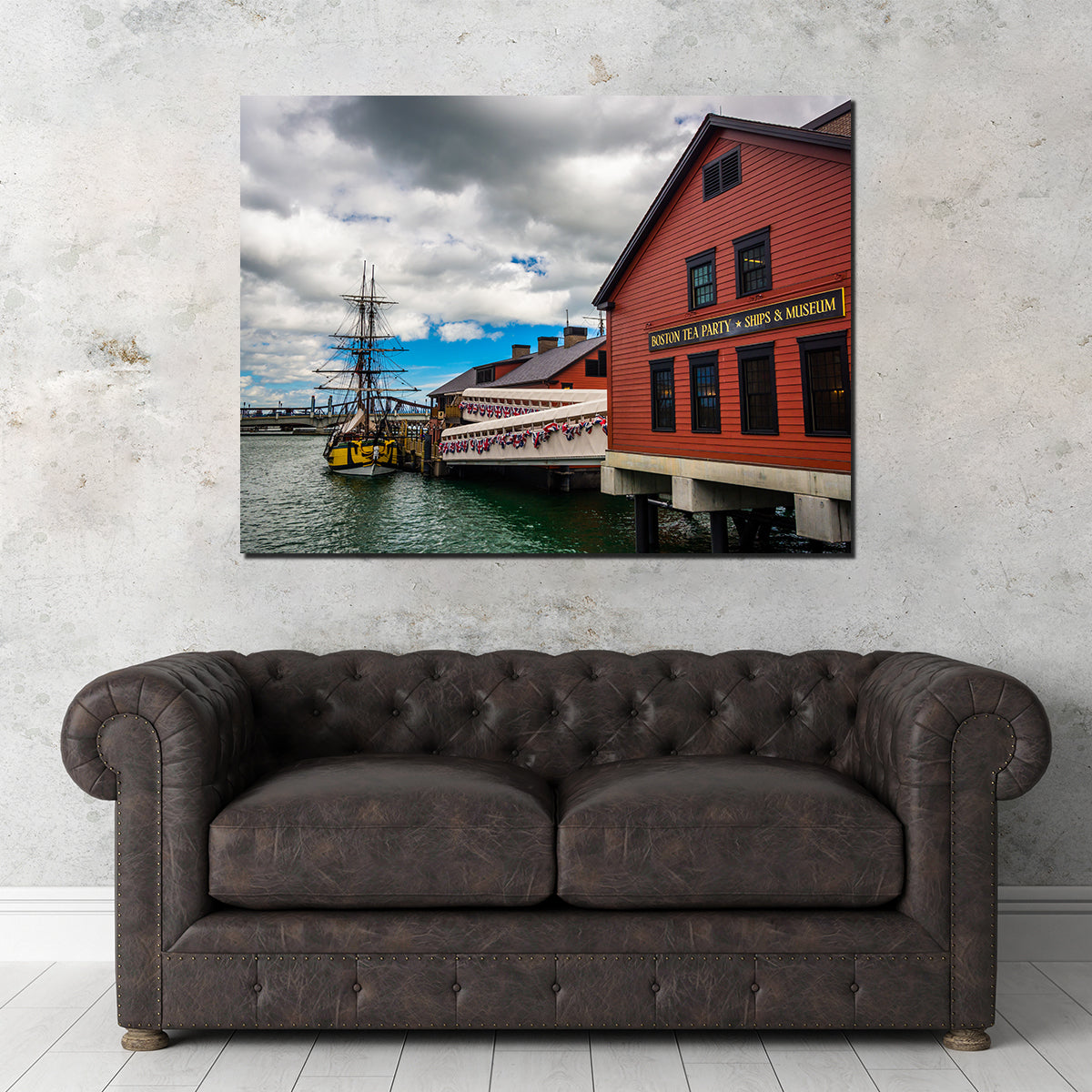 Stunning Boston Tea Party Museum Wall Art for Your Home Decor