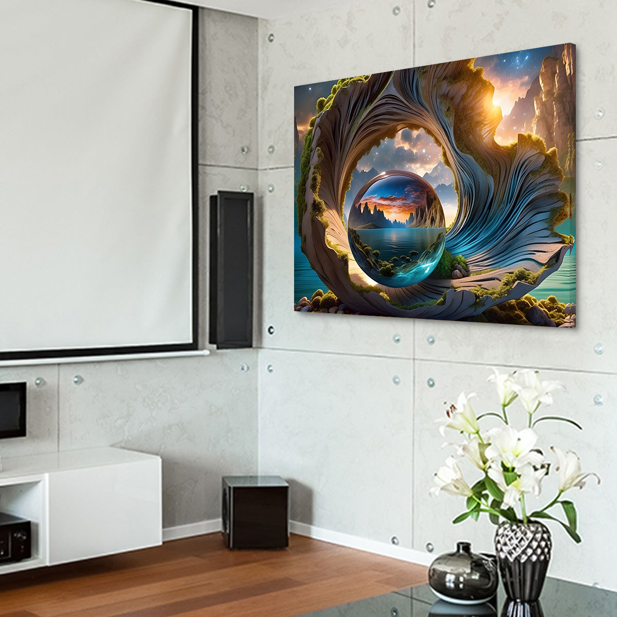 The Enchanting and Timeless Allure of Nature's Seashells Wall Art