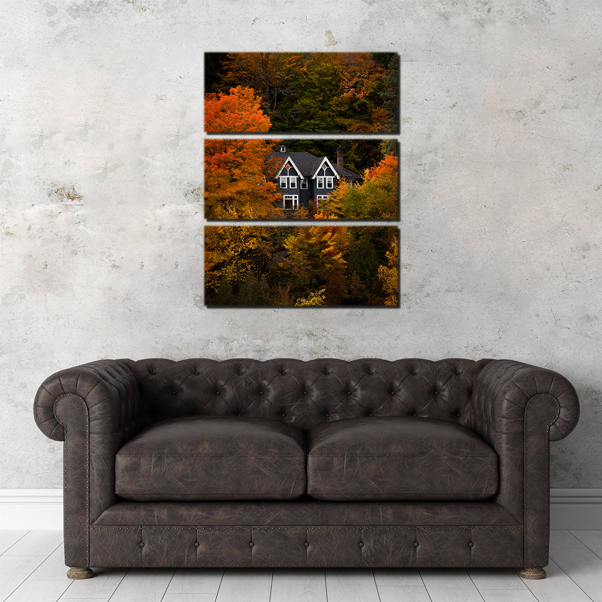 Stunning Fall Getaway Wall Art by Dennis Maida