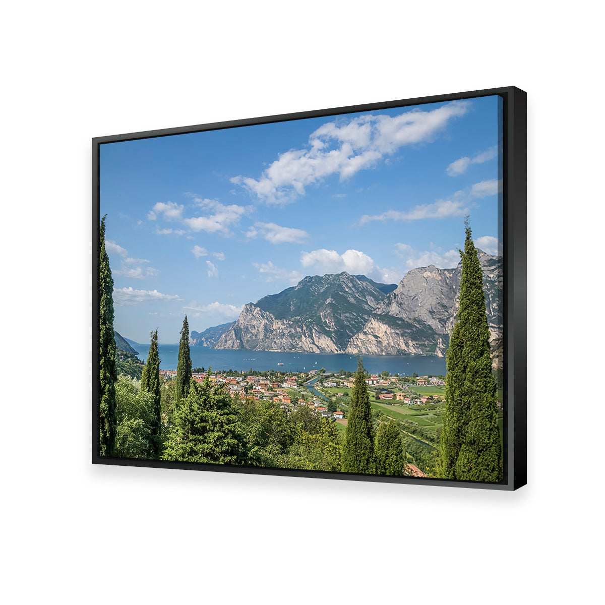 Stunning View of Lake Garda Wall Art by Melanie Viola