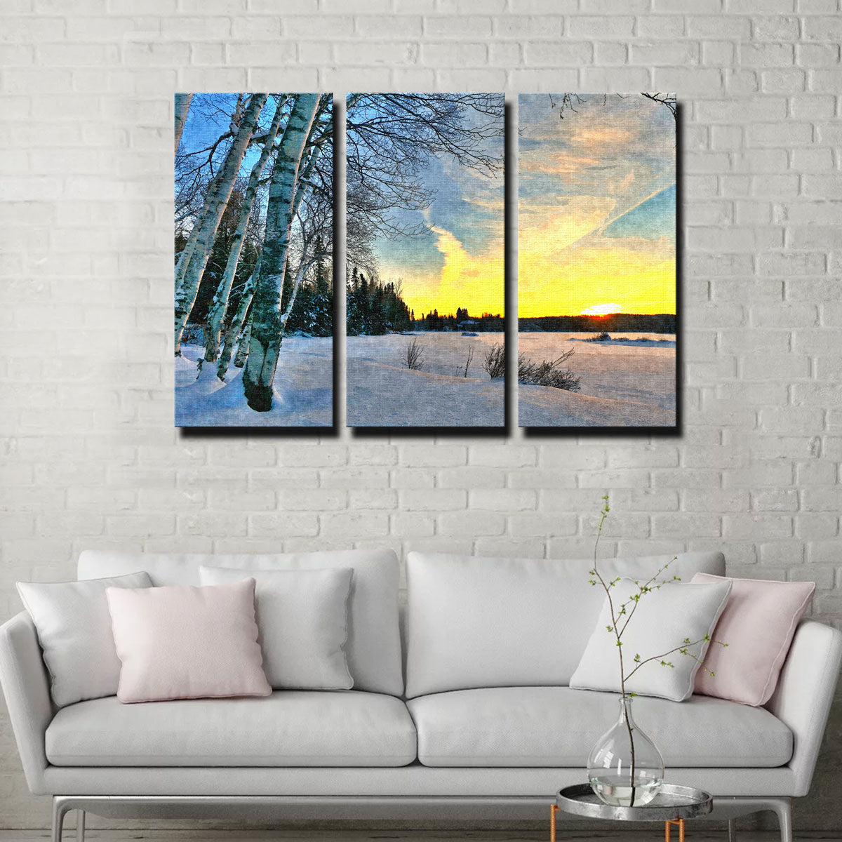 Denise Dundon's End Of A Winter's Day Stunning Wall Art
