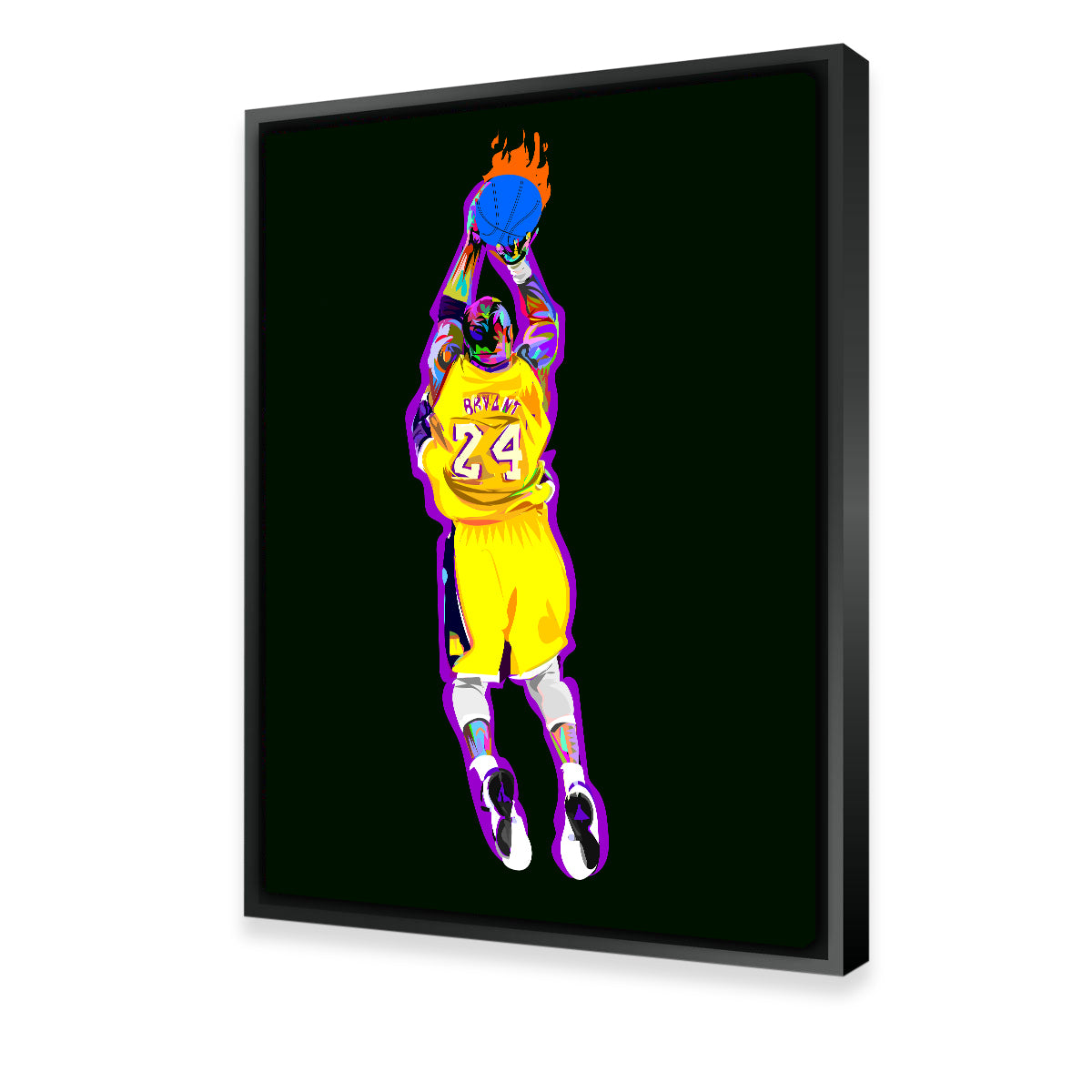 Kobe 1 Inspiring Wall Art - Museum Quality Canvas Print