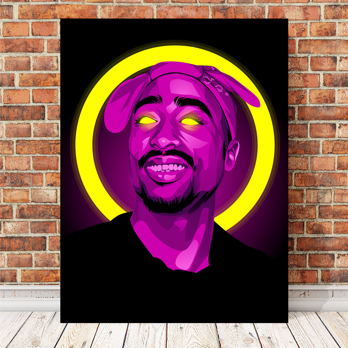 Tupac Shakur Inspiring Wall Art - Ideal Decor for Music Lovers