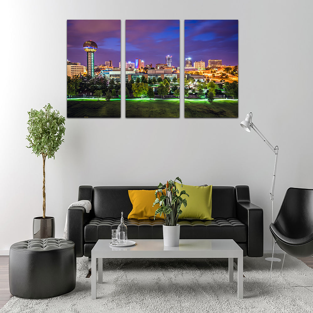 Exquisite Knoxville Downtown Wall Art for Stunning Home Decor