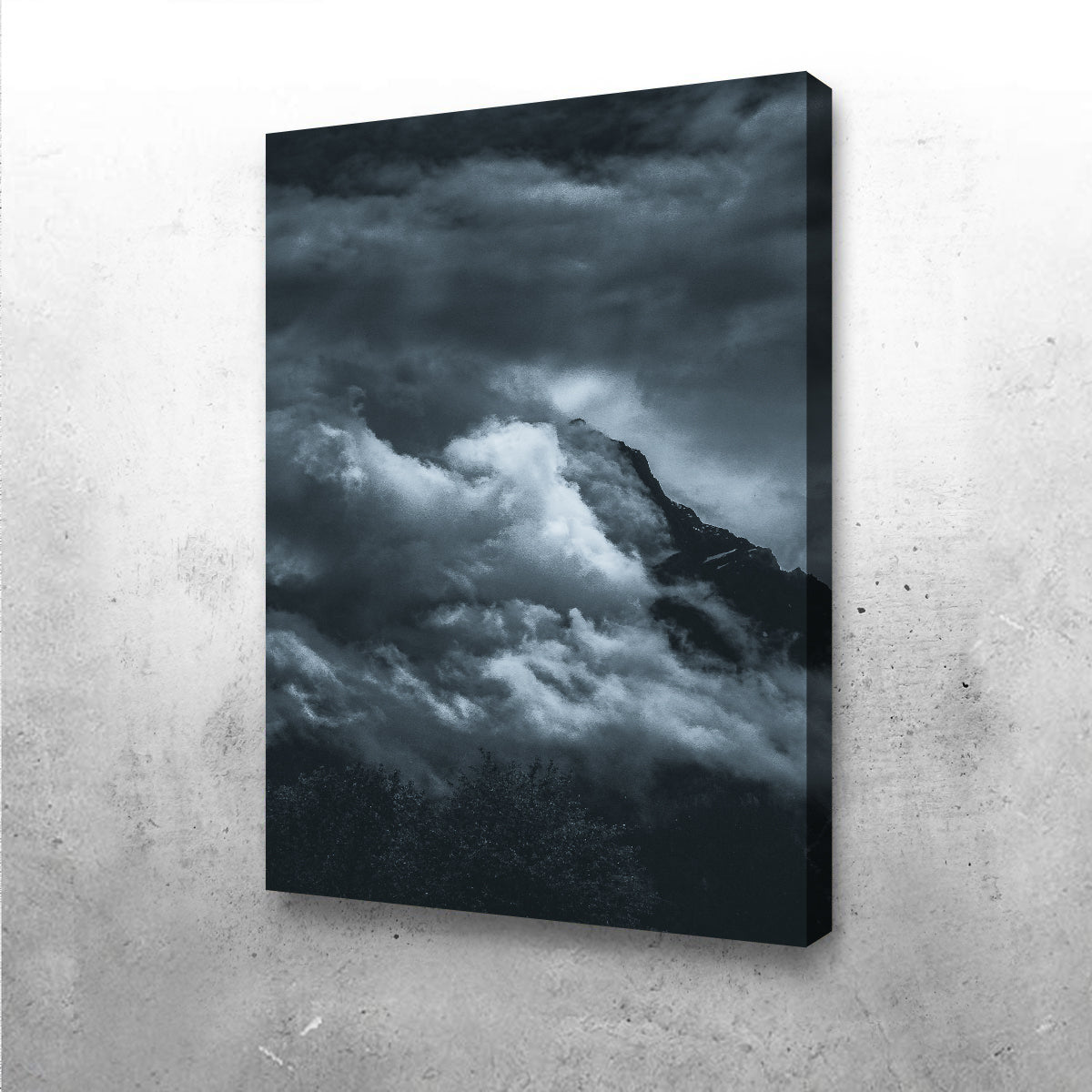 Stunning Moody Mountains Wall Art by Mike Cotton