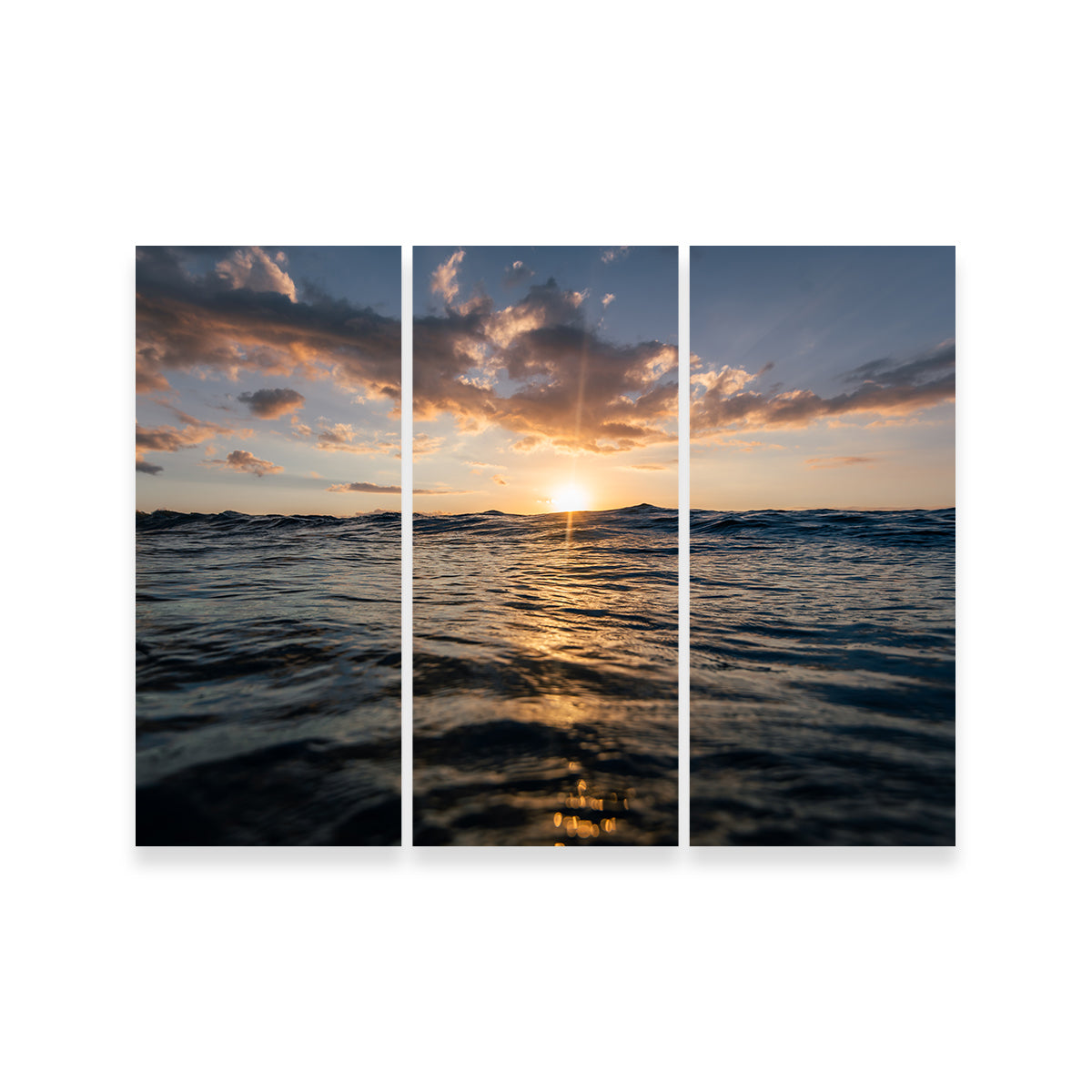 Stunning Sunset Ocean Wall Art by Lucas Moore
