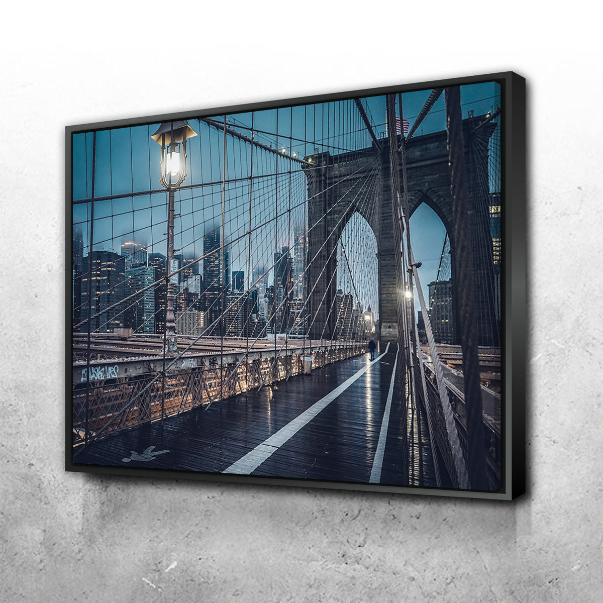 Stunning Bridge and Clouds Wall Art for Your Home Decor