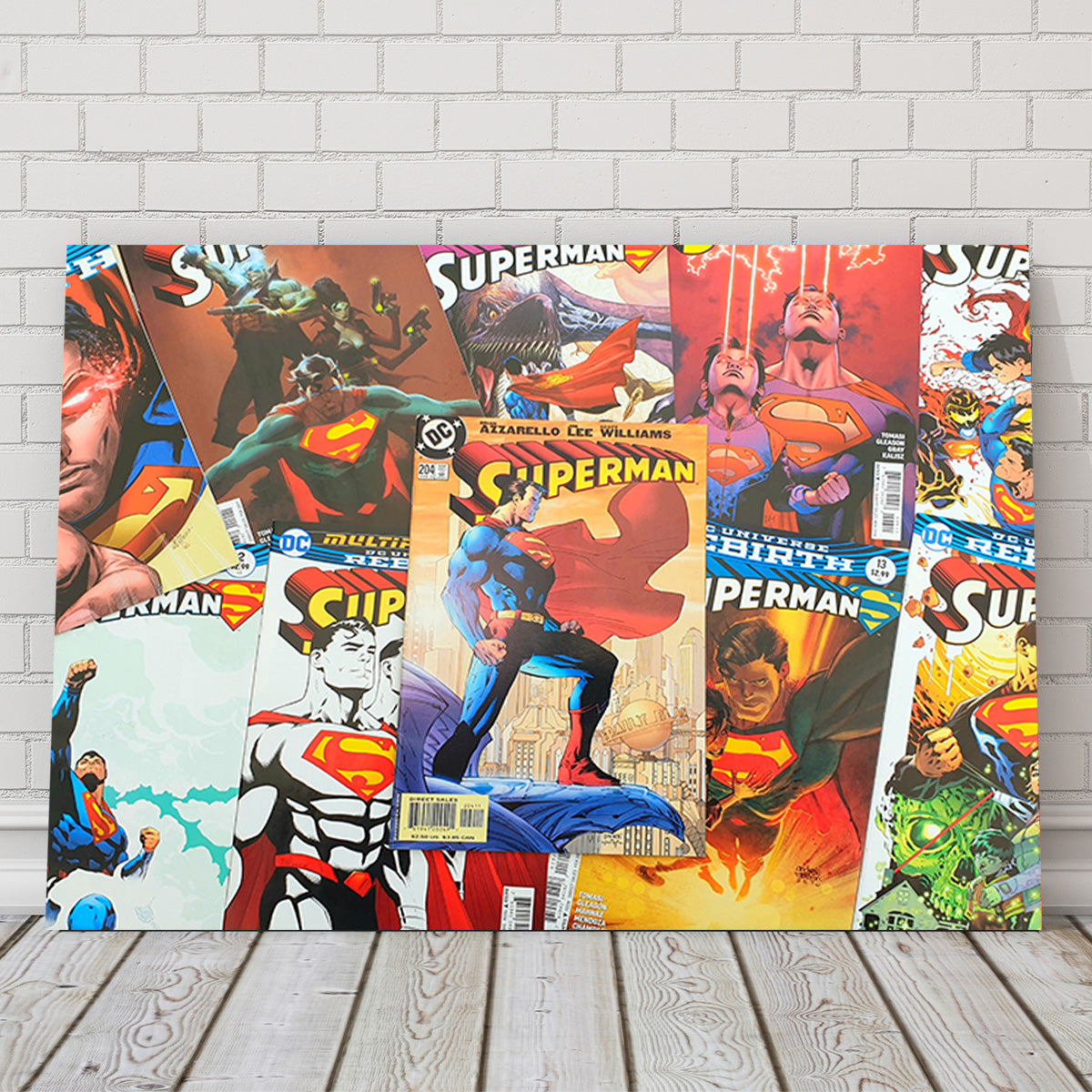 Stunning Superman Comic Books Wall Art for Your Home Decor