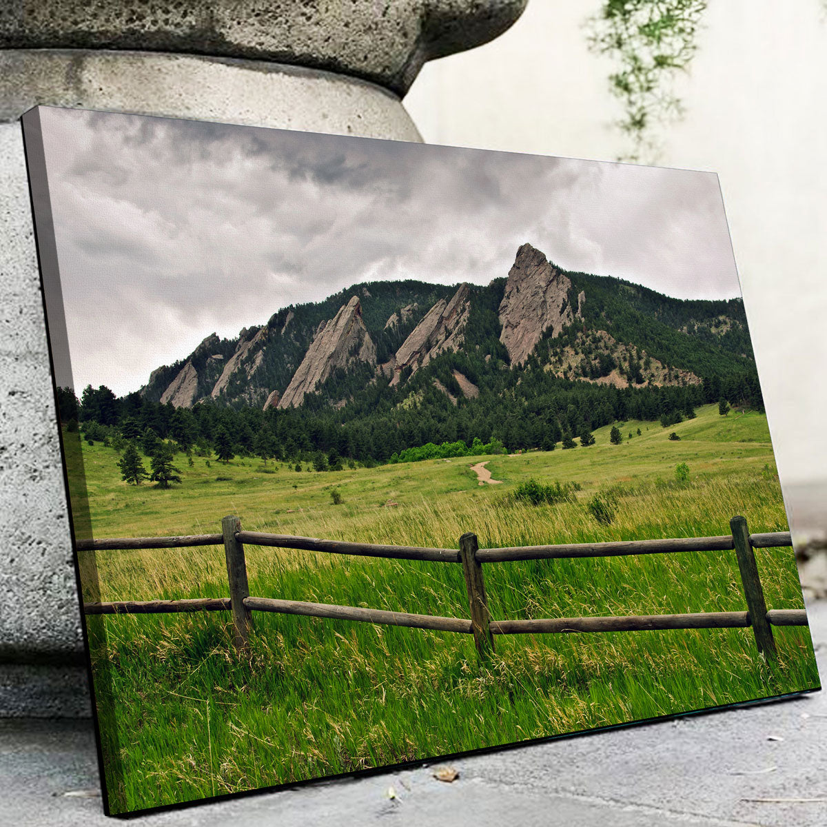 Boulder Flatirons Stunning Wall Art for Home Decor