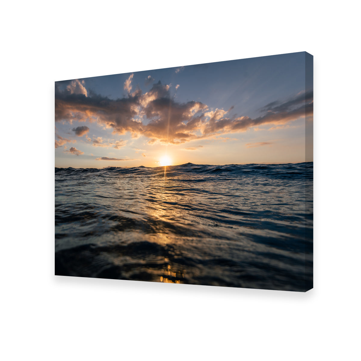 Stunning Sunset Ocean Wall Art by Lucas Moore