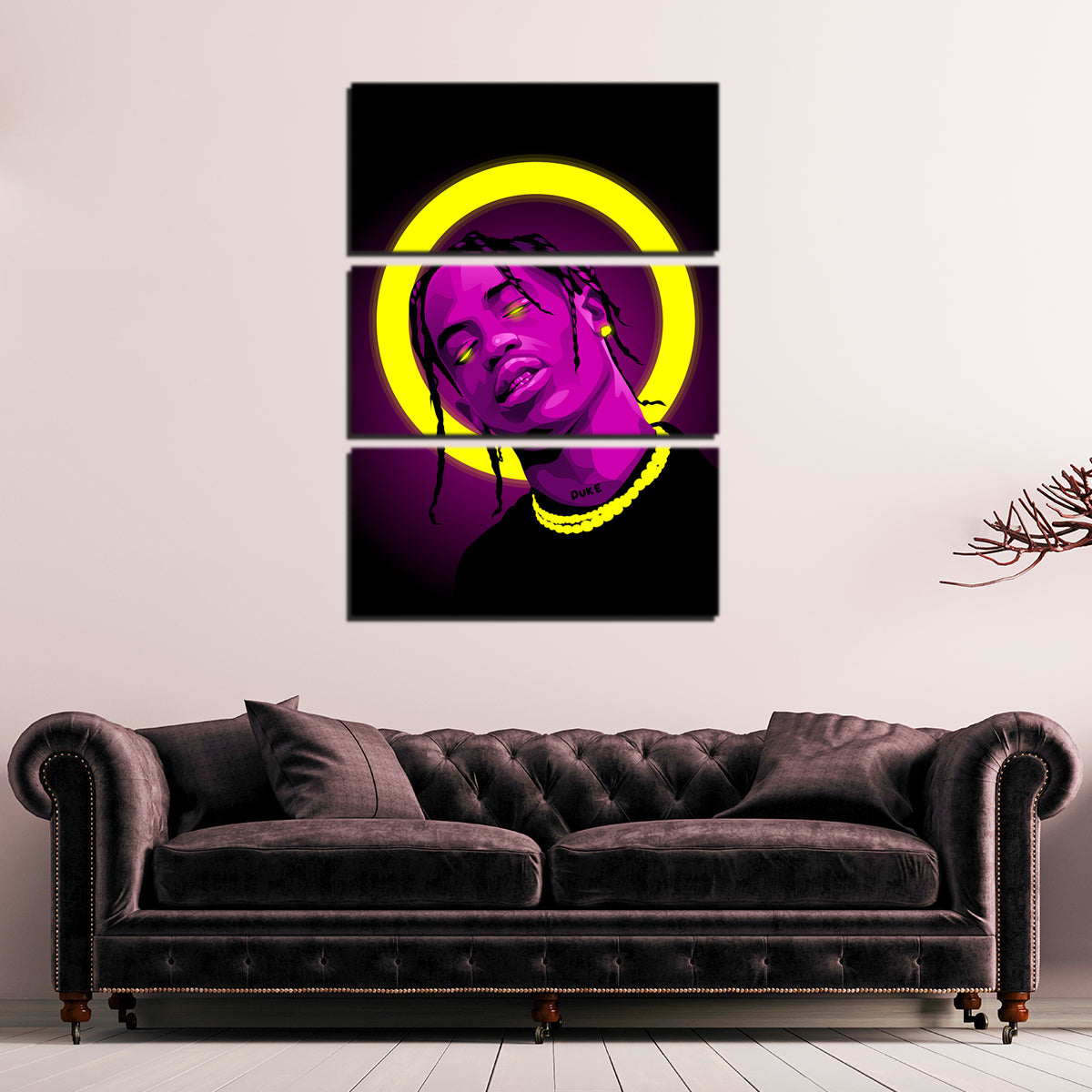 Exclusive Travis Scott Wall Art for Your Home Decor