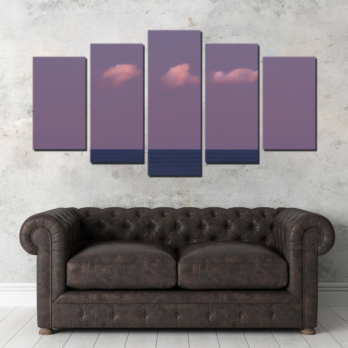 Exquisite Three-Ships Wall Art by Dennis Maida