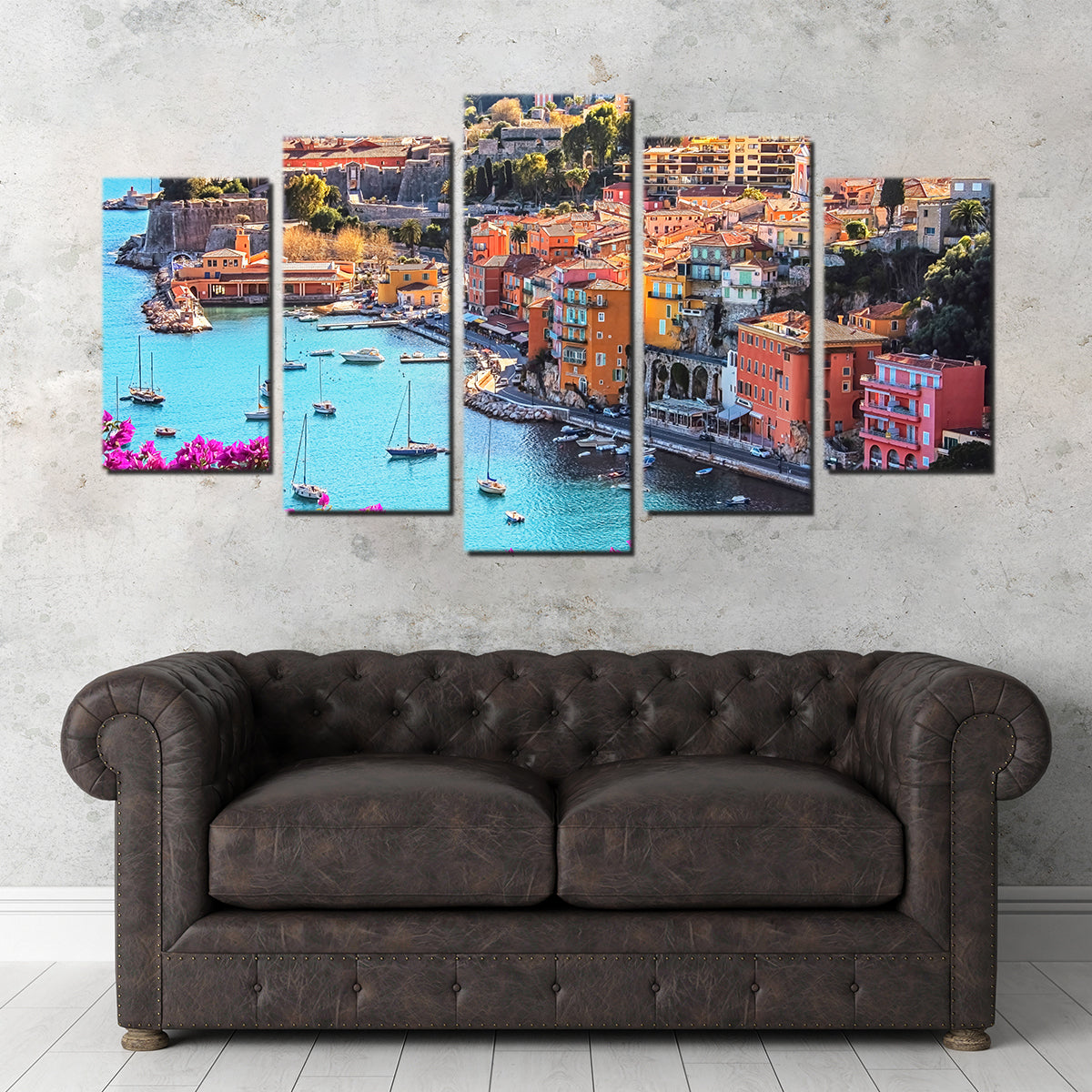Exquisite Villefranche Wall Art by Manjik Pictures