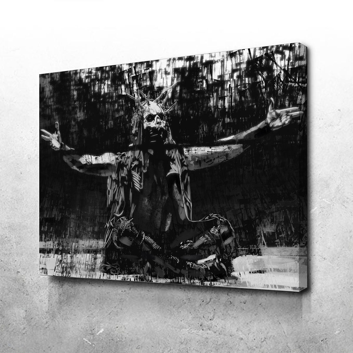 Stunning Malakai Black Wall Art by Andy Brackpool