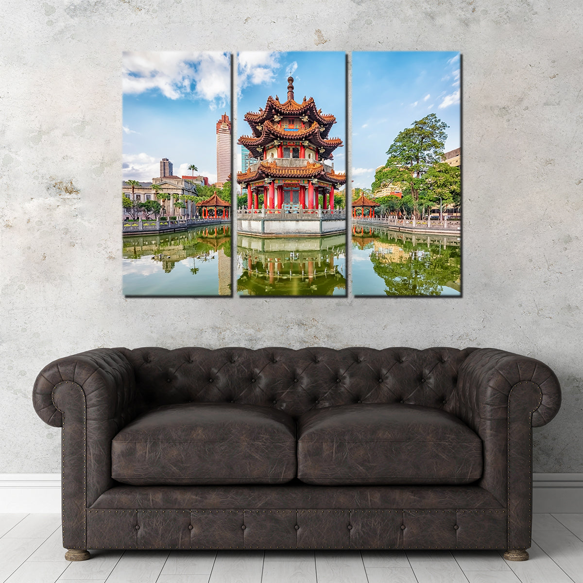 Exquisite Taipei City Wall Art by Manjik Pictures