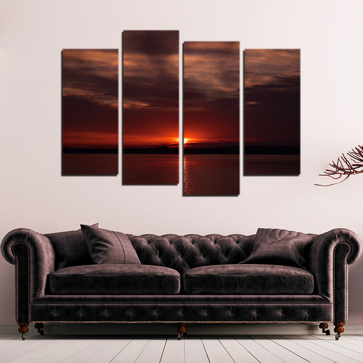 Bucharest Sunset 9 Stunning Wall Art with Museum-Quality Canvas