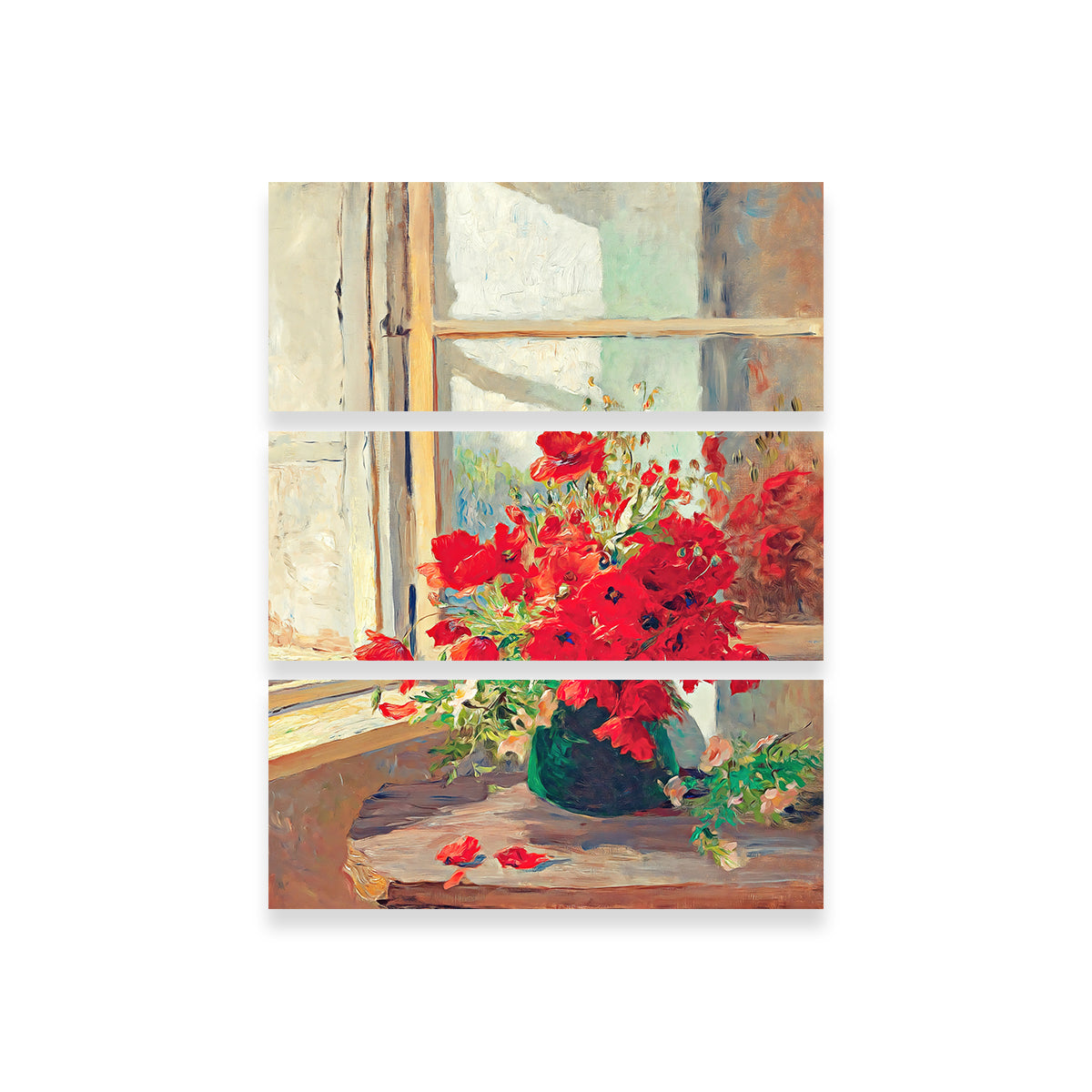 Stunning Bouquet of Poppies Wall Art by Denise Dundon