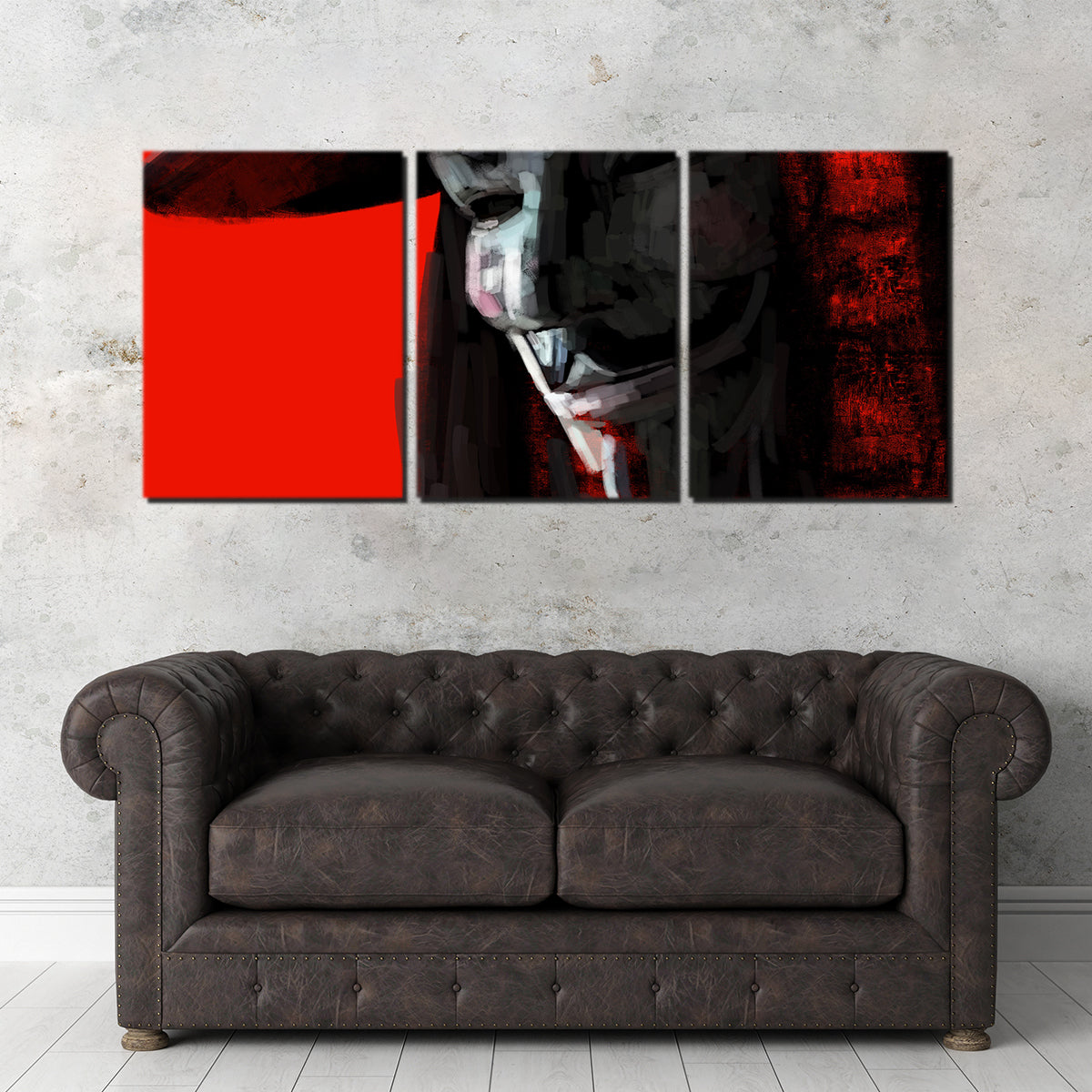 Stunning V In Abstract Wall Art by Andy Brackpool