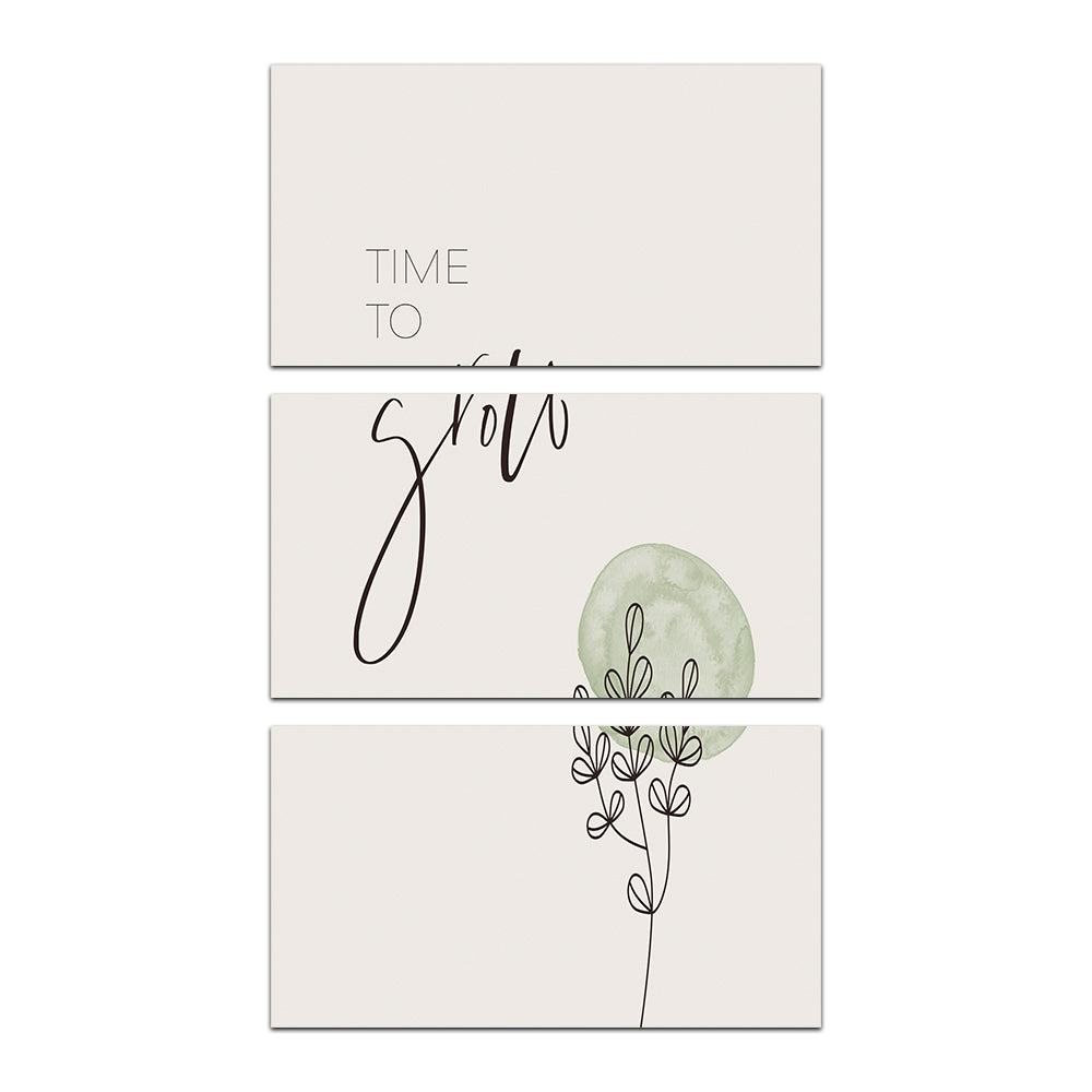 Stunning Time To Grow Wall Art by Melanie Viola