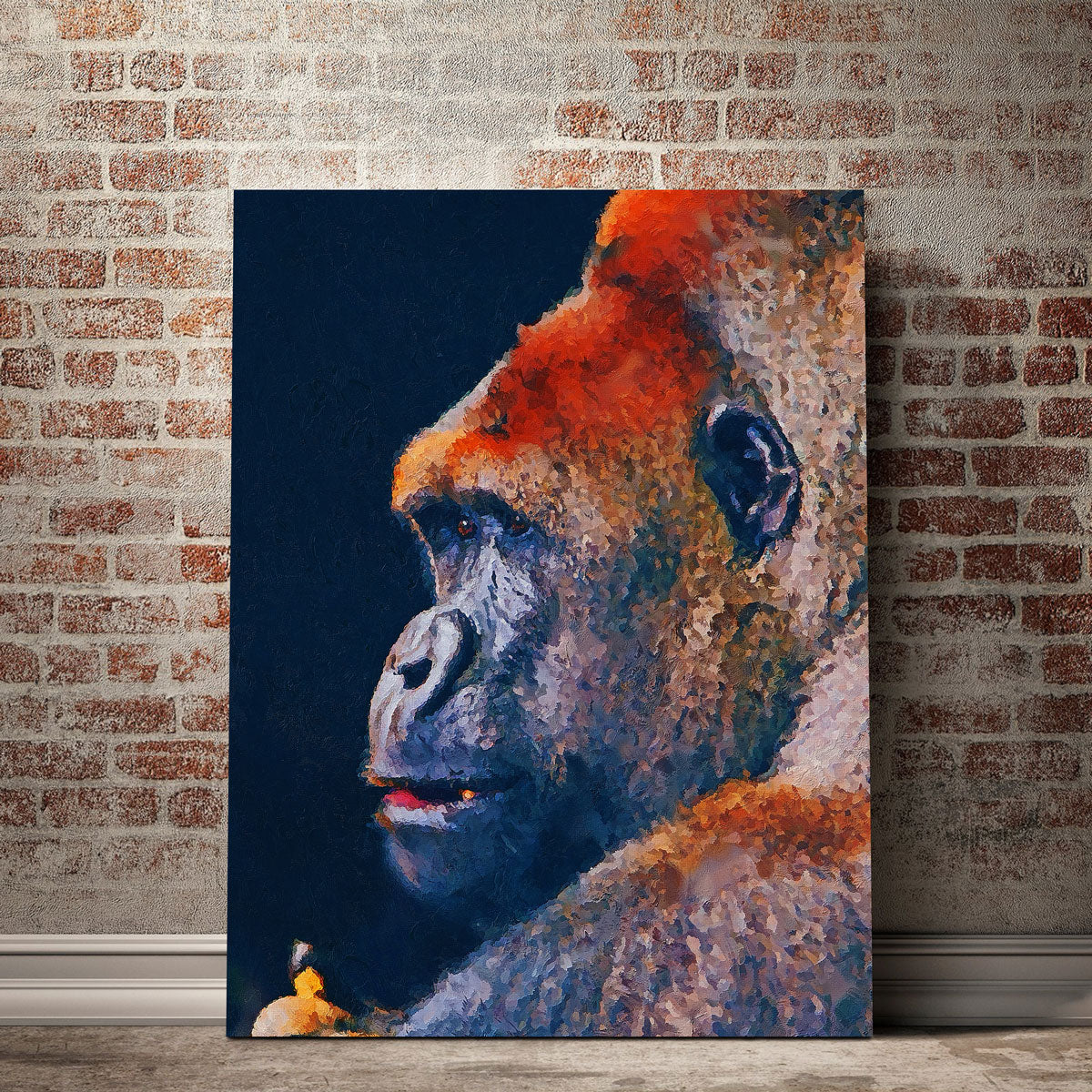 Exquisite Kong 1 Handmade Painting Wall Art by Gab Fernando