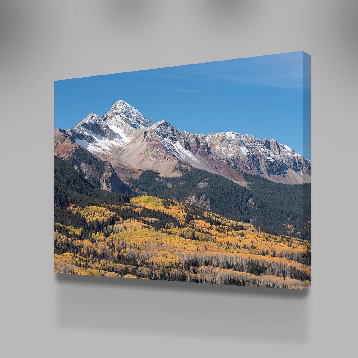 Stunning Wilson Peak Wall Art - Handmade Museum Quality Canvas