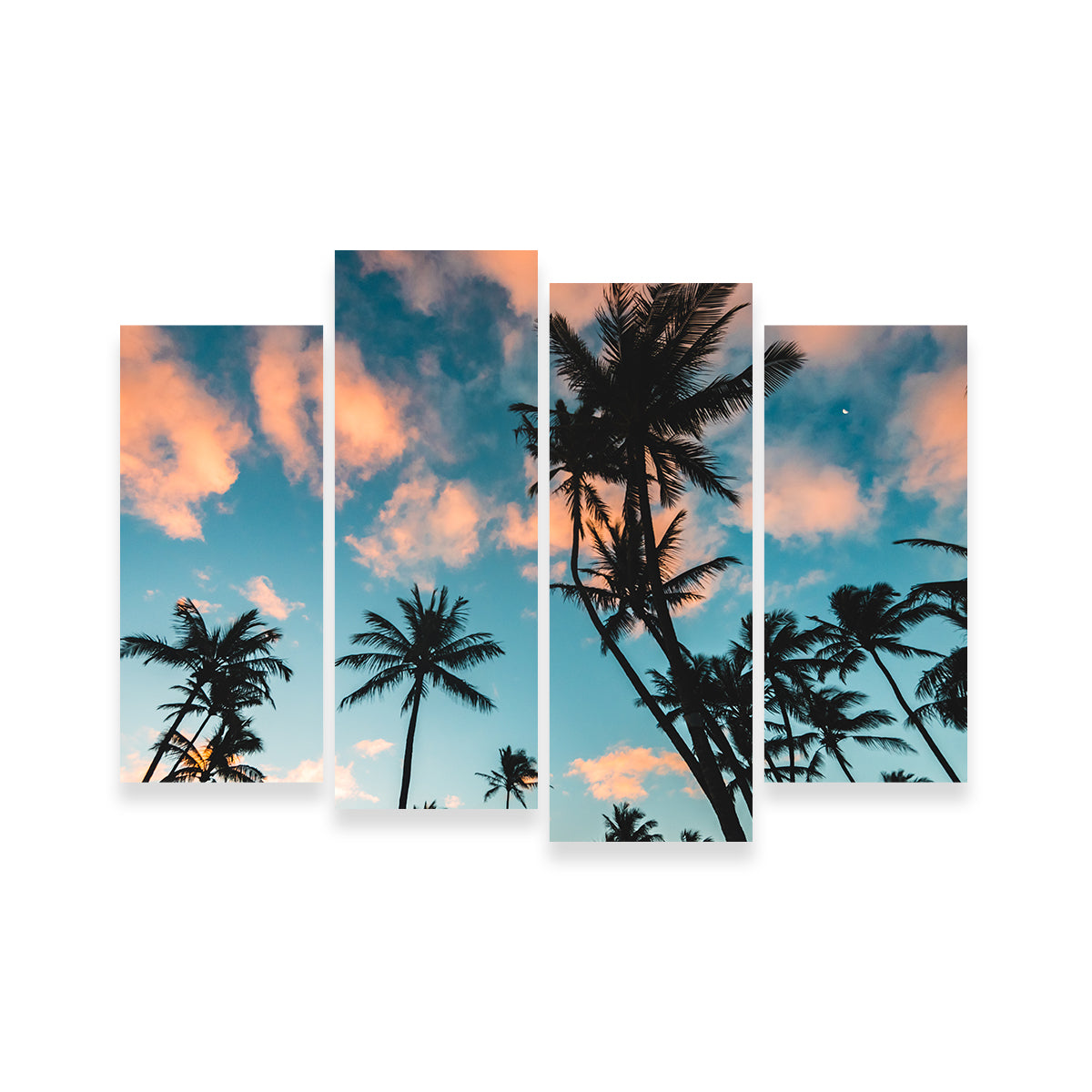 Exquisite Tropical Sunrise Wall Art by Lucas Moore