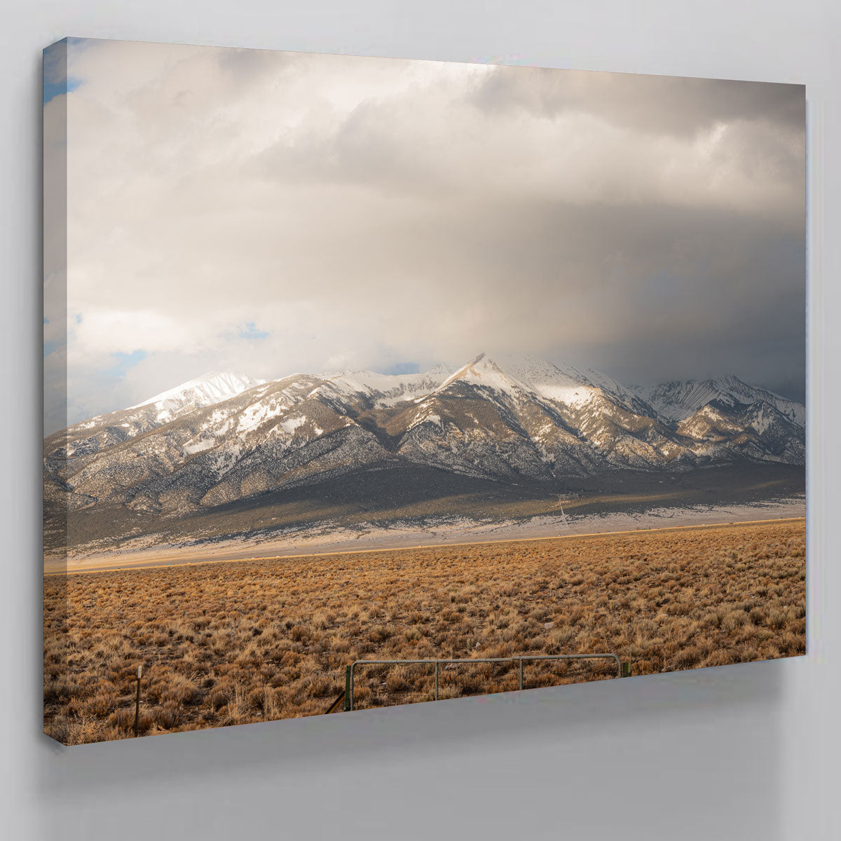 Stunning Mt Blanca Panoramic Wall Art by Kyle Sherry