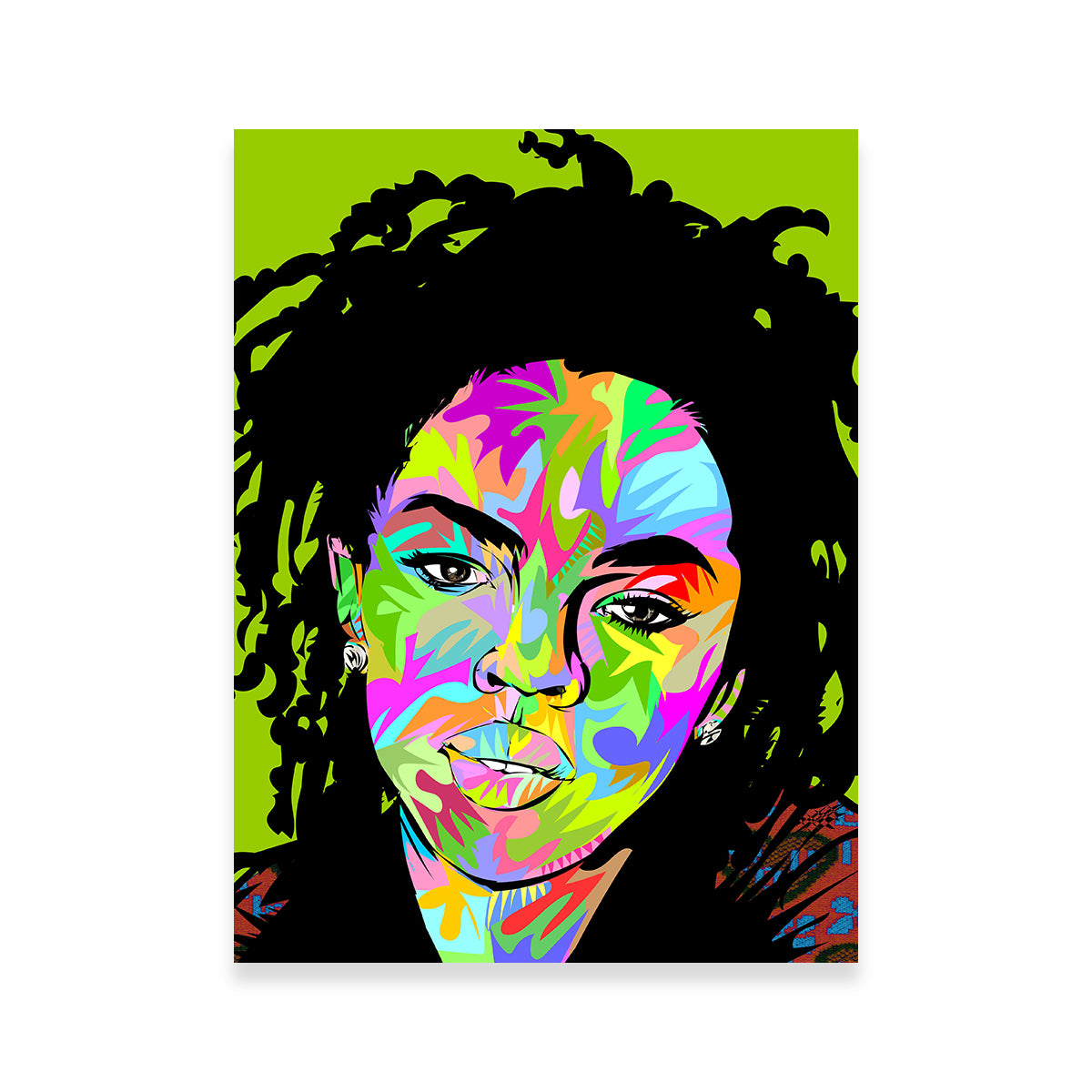Lauryn Wall Art - Handmade Museum Quality Canvas Artwork